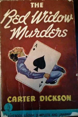 the red widow murders, carter Dickson